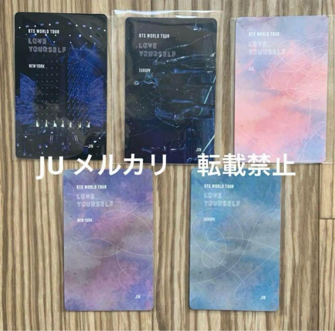BTS ジン　JIN トレカ　love yourself DVD Blu-ra