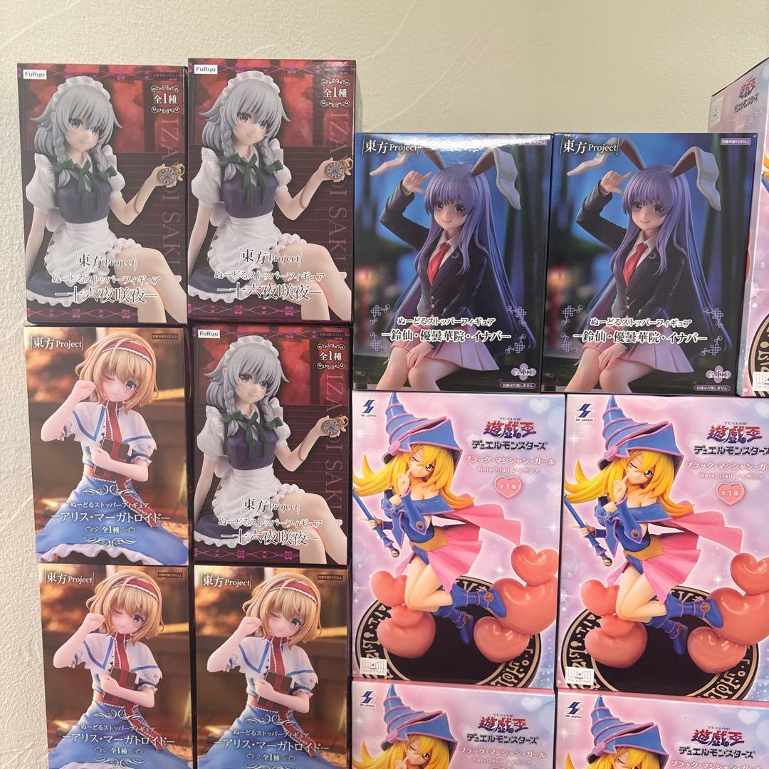 【新品未開封】 美少女フィギュア　まとめ売り　東方　遊戯王　アリス　咲夜