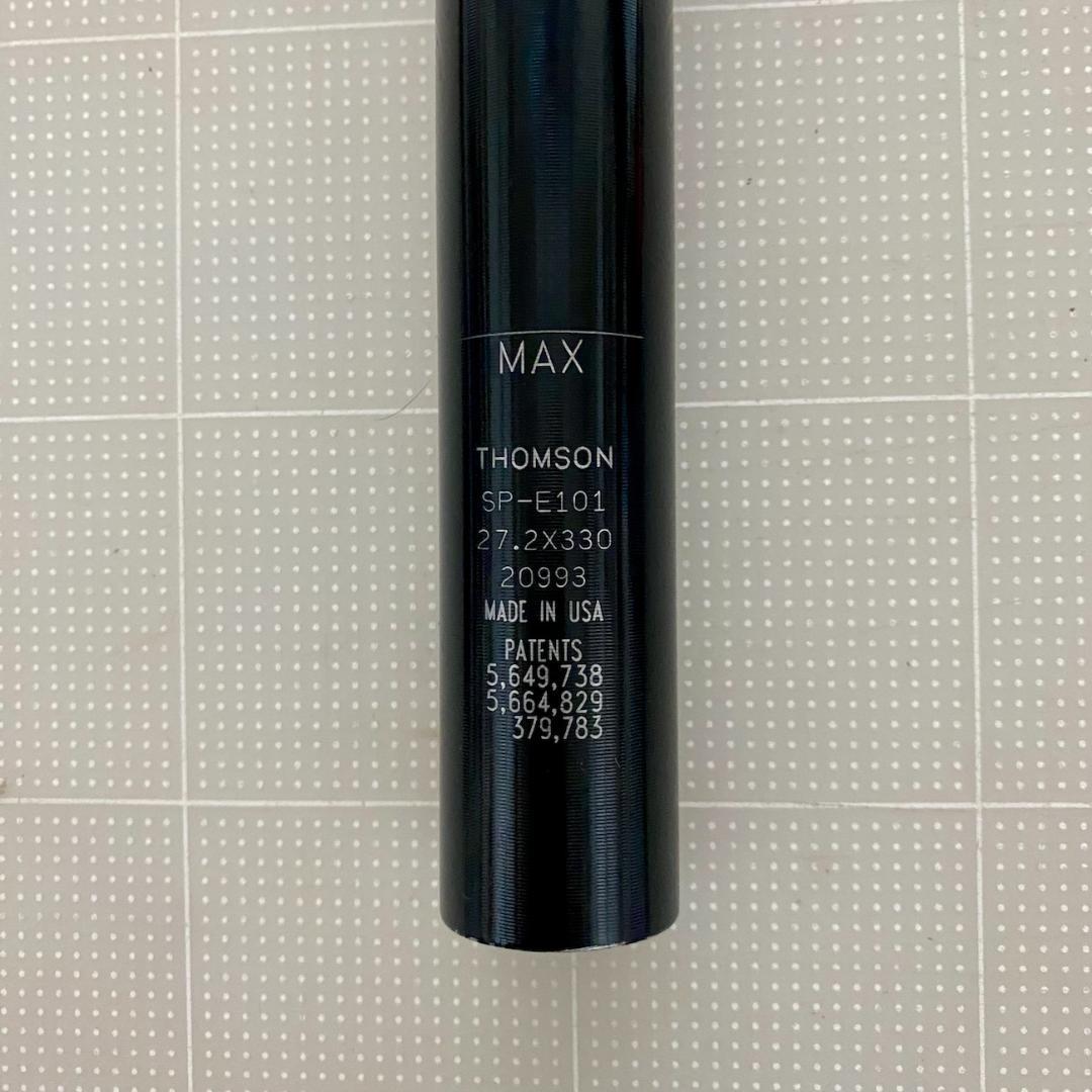 THOMSON Elite シートポスト 27.2mm 330mm トムソン