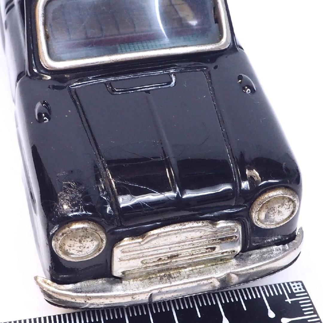 萬代屋【ダットサン セダン1000黒】ブリキtin toy car自動車【箱無】