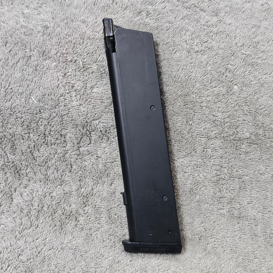 超稀少！WA M1911 シリーズ共用 現行複列 純正黒色 ロングマガジン