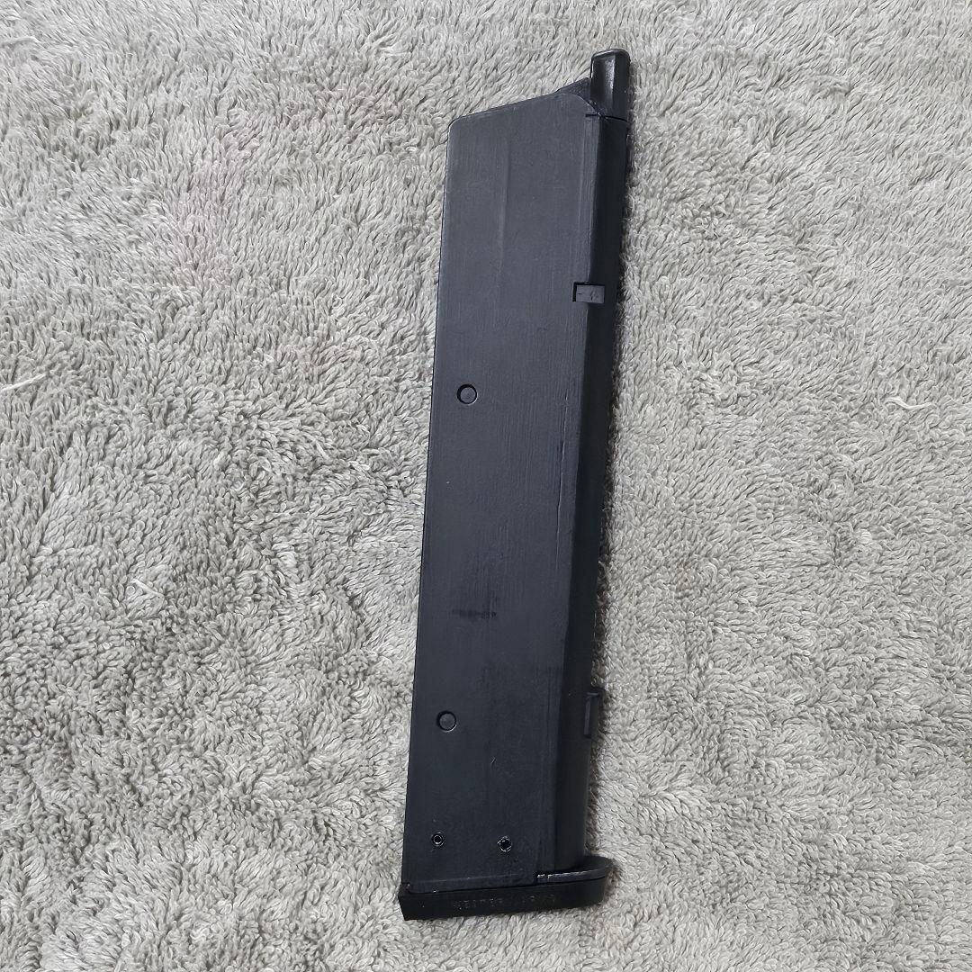 超稀少！WA M1911 シリーズ共用 現行複列 純正黒色 ロングマガジン