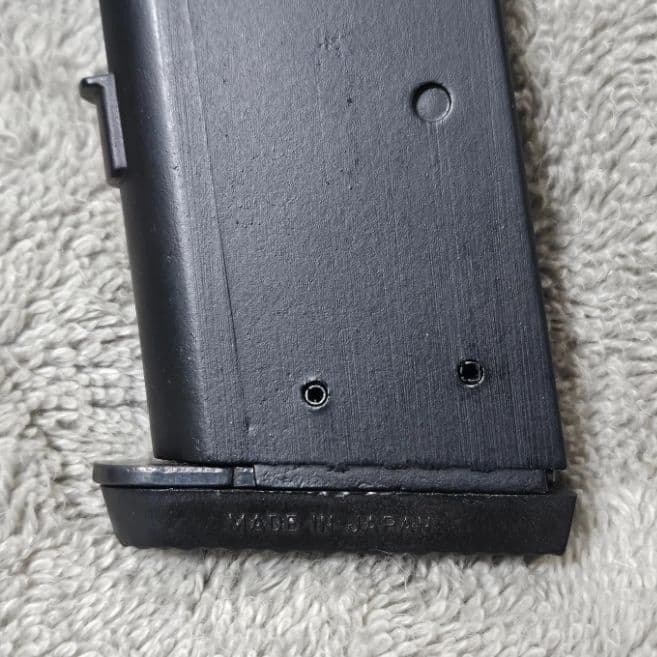 超稀少！WA M1911 シリーズ共用 現行複列 純正黒色 ロングマガジン