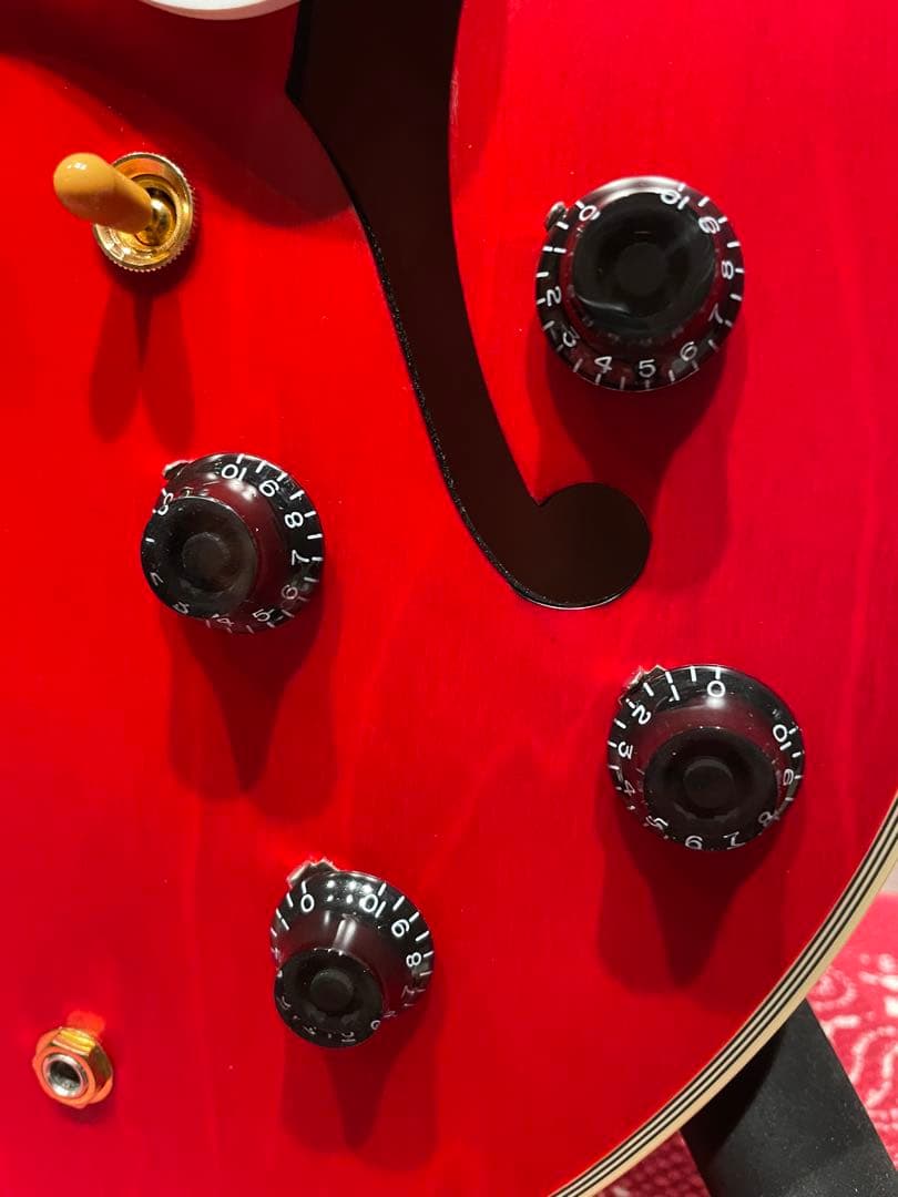 【最終】Epiphone es-355 エピフォン　セミアコ　チェリーレッド
