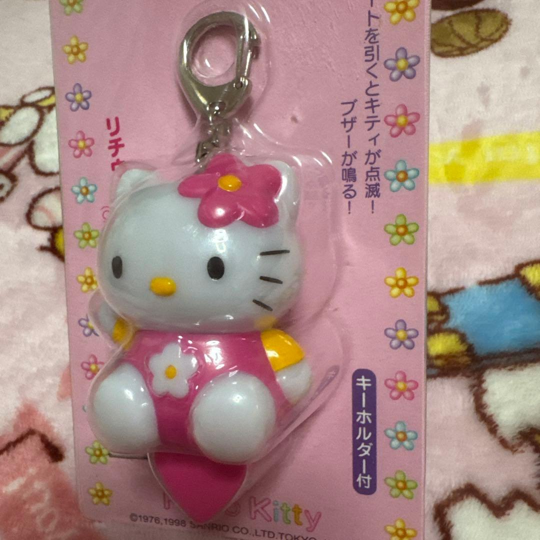 サンリオ❤️1998年製激レア「カオハナキティ」電子ブザー、防犯に！新品未開封