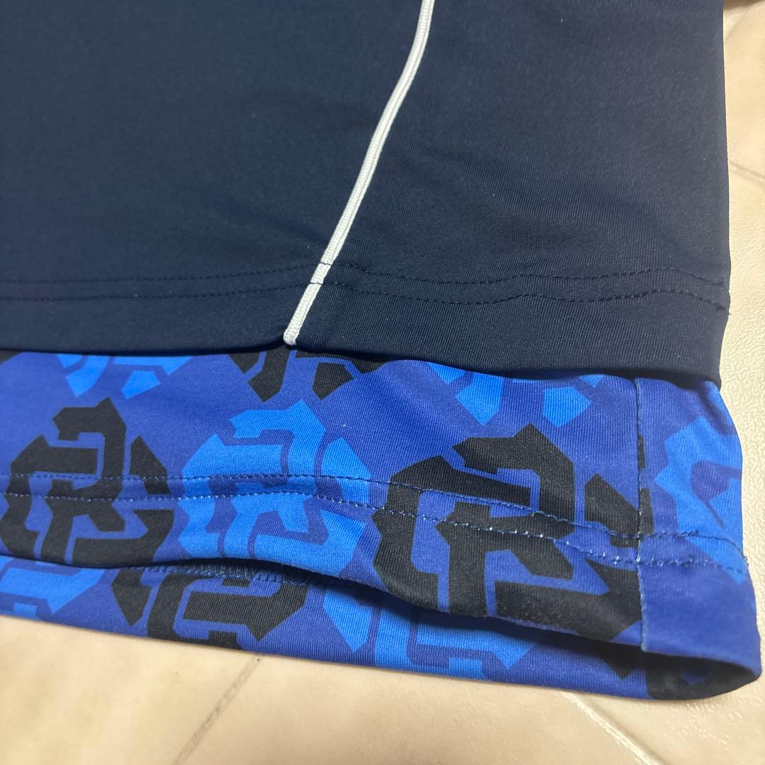 新品タグ付☆ラッセルノ☆ゴルフモックネックシャツ☆5【L】☆定価30,800円