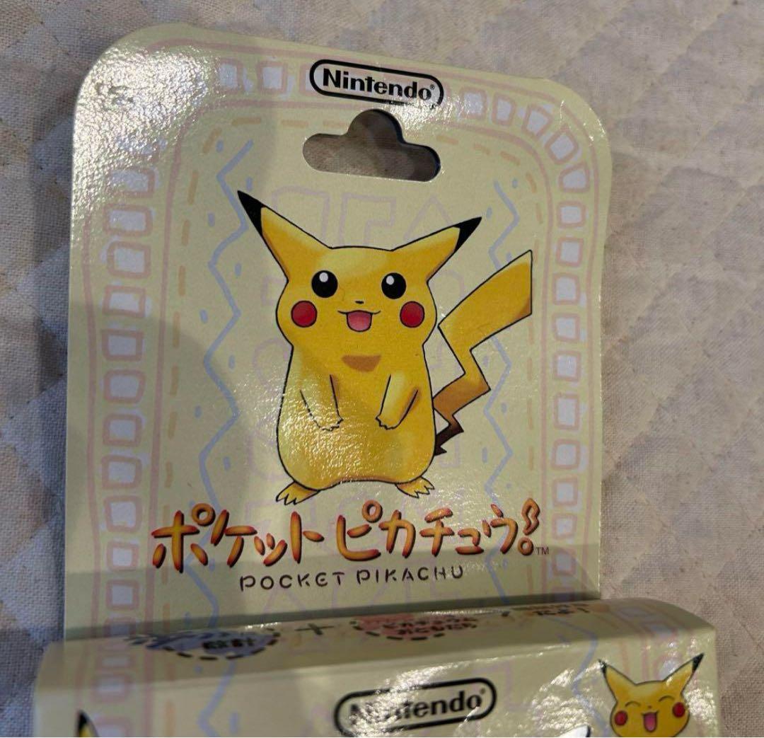 【425z3008】ポケットピカチュウ　開封済み未使用