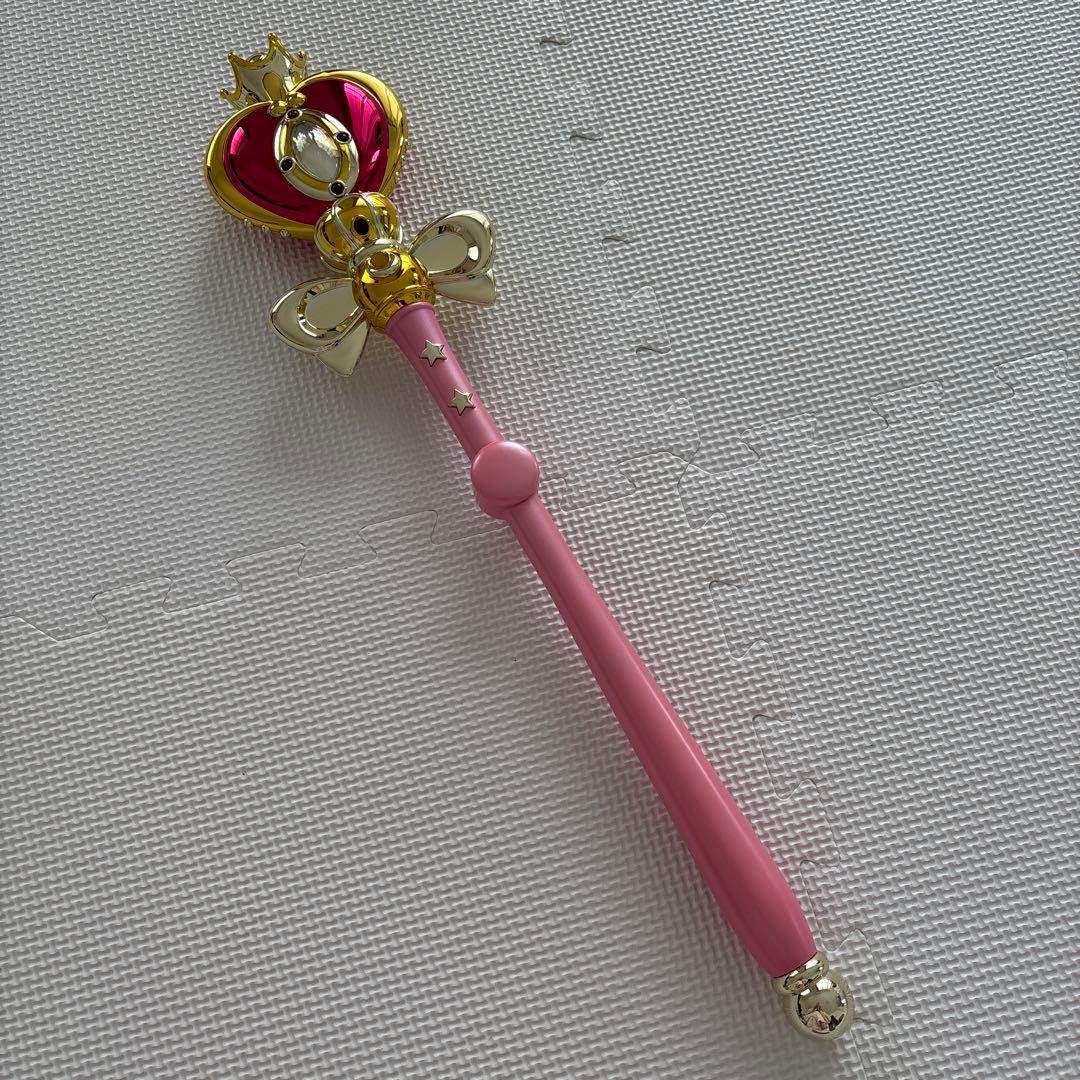 美品♡スパイラルハートムーンロッド　proplica