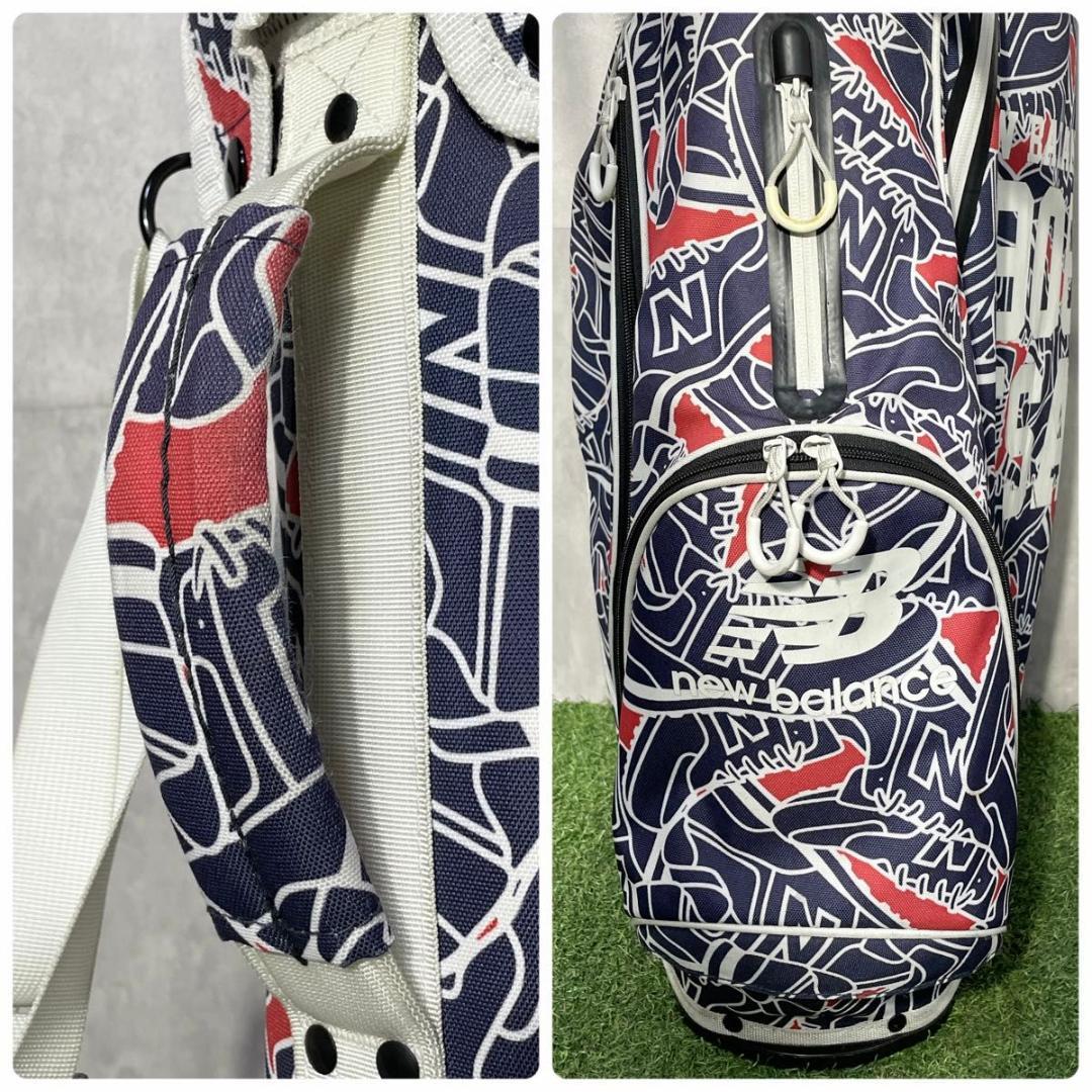 NEW BALANCE ニューバランス キャディバッグ ゴルフバッグ スタンド式
