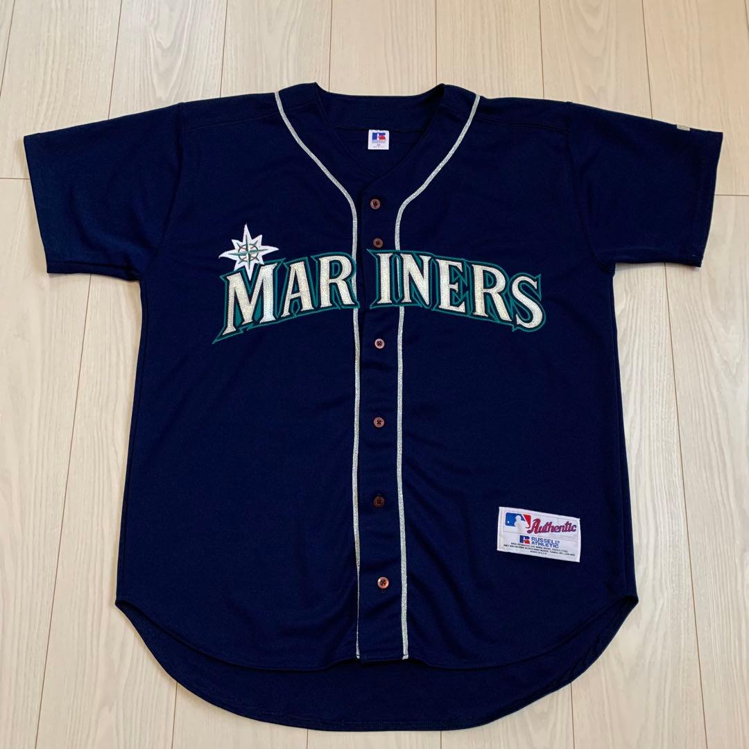 USA製 ラッセルアスレティック イチロー マリナーズ 全刺繍 ユニフォーム