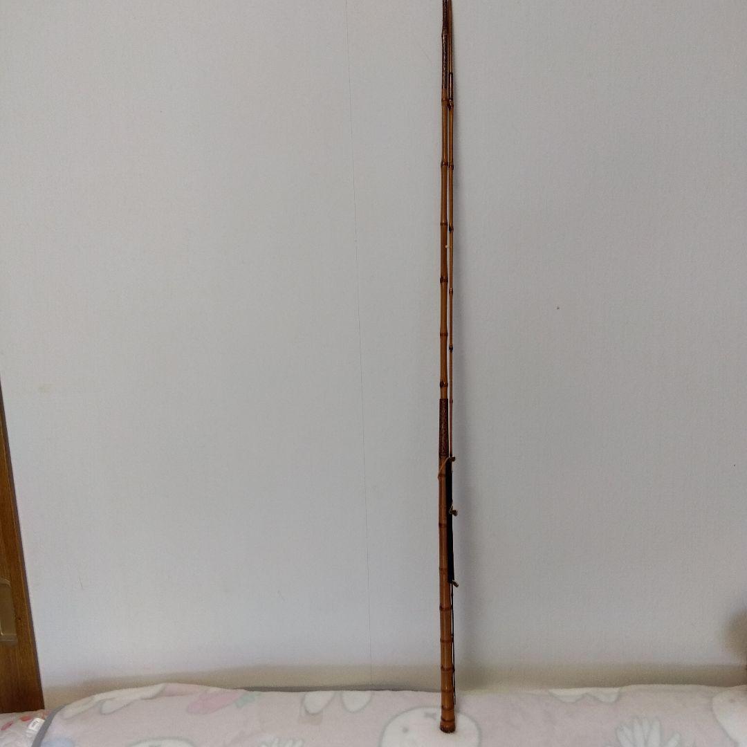 はぜ竿 約1.8m 竹製