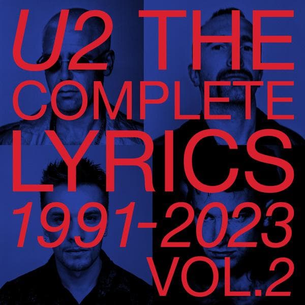 【激レア非売品！】U2 THE COMPLETE LYRICS 2冊セット！！