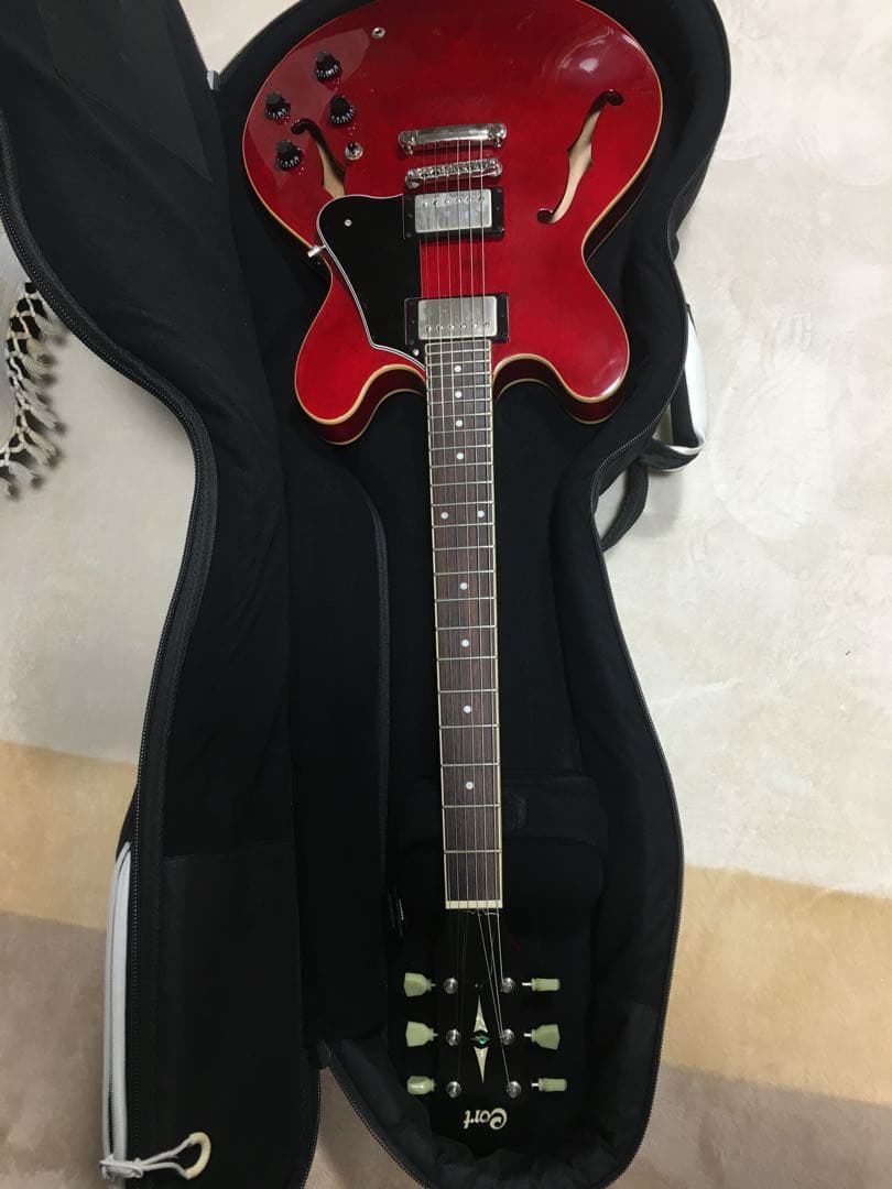 CORT SOURCE【美品！調整済】ES-335 セミアコ ギグバッグ付き