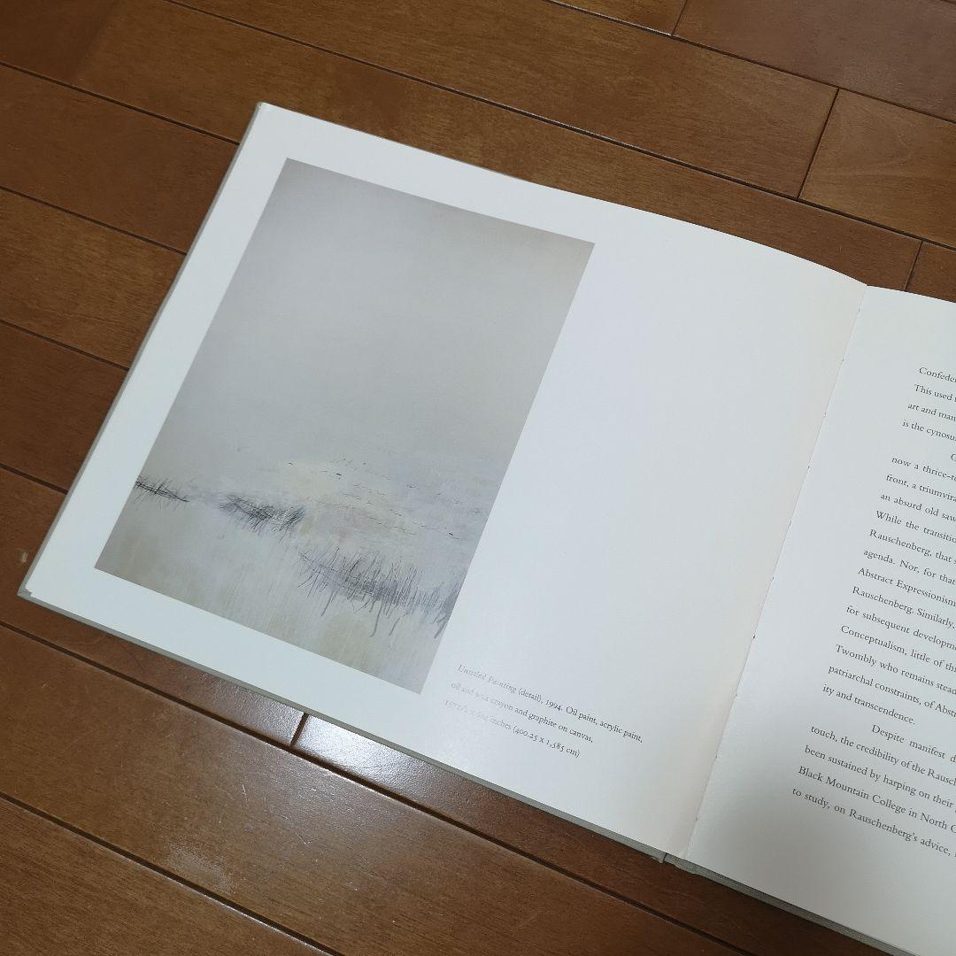CY TWOMBLY サイ・トゥオンブリー　ガゴシアンギャラリー展示の時の図録？