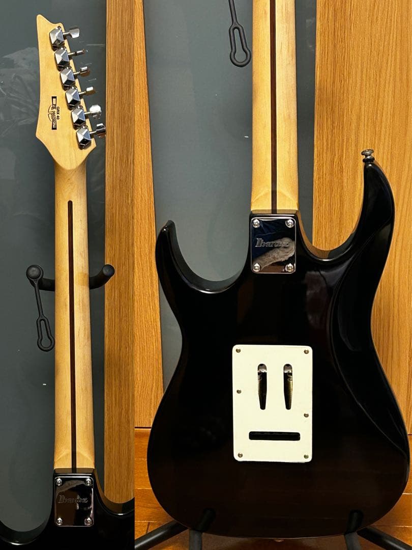 すぐ使える Ibanez GRX40 整備済み美品 ほぼ傷無し ピアノブラック