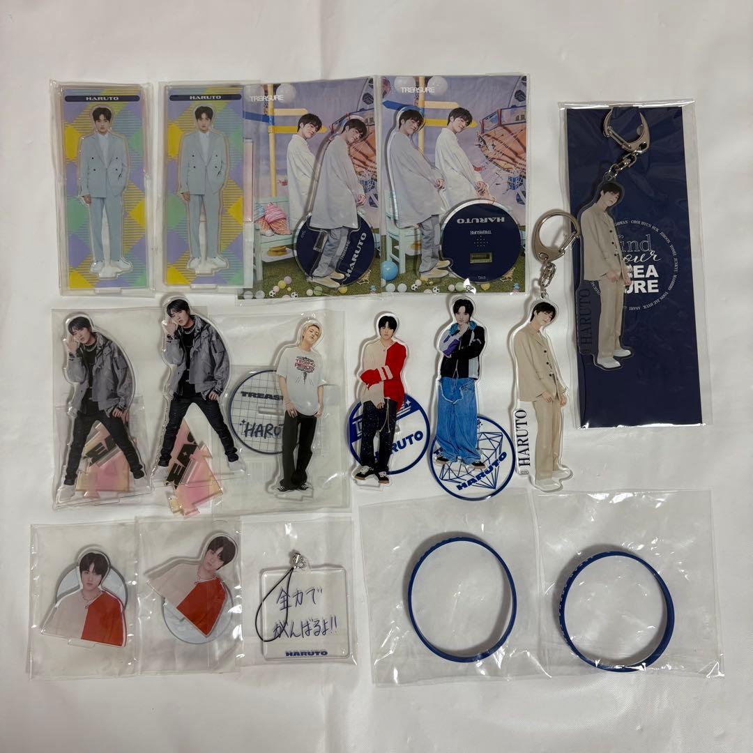 TREASURE ハルト アクスタ トレカ 他 グッズ 約110点 まとめ売り