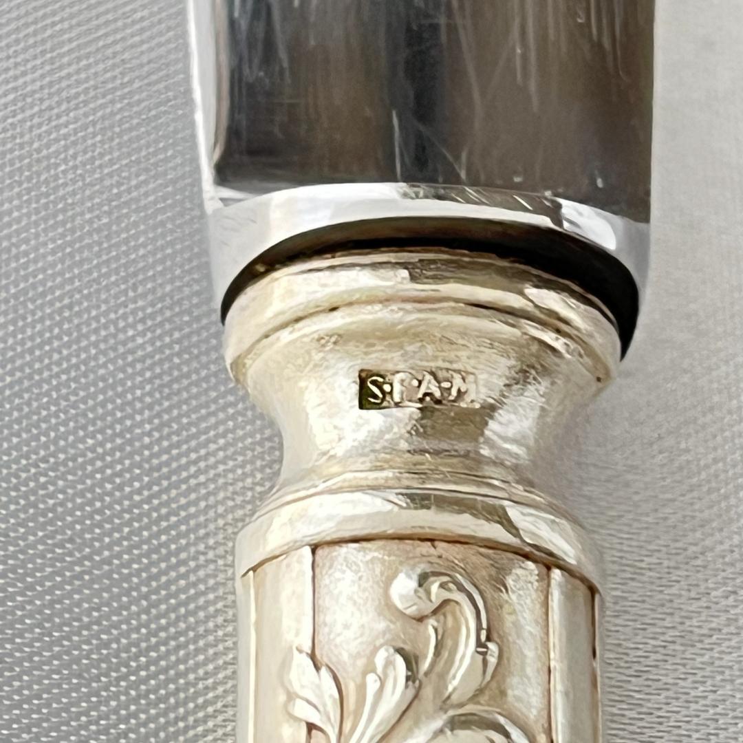 【仏蘭西】 Louis XV デザートナイフ 6本【シルバープレート】