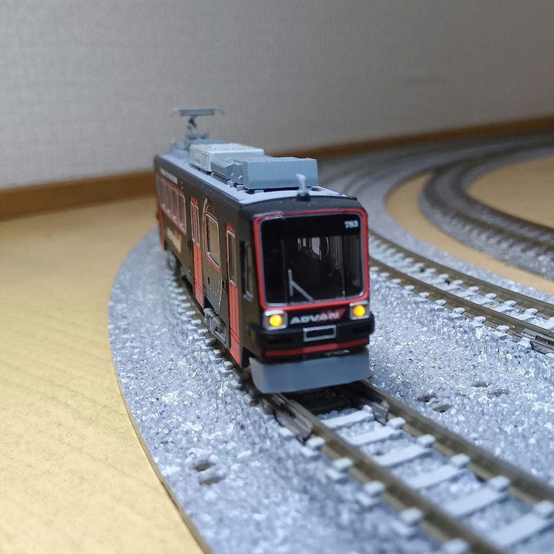 Nゲージ MODEMO NT122 豊橋鉄道 市内線 モ783 ADVAN号