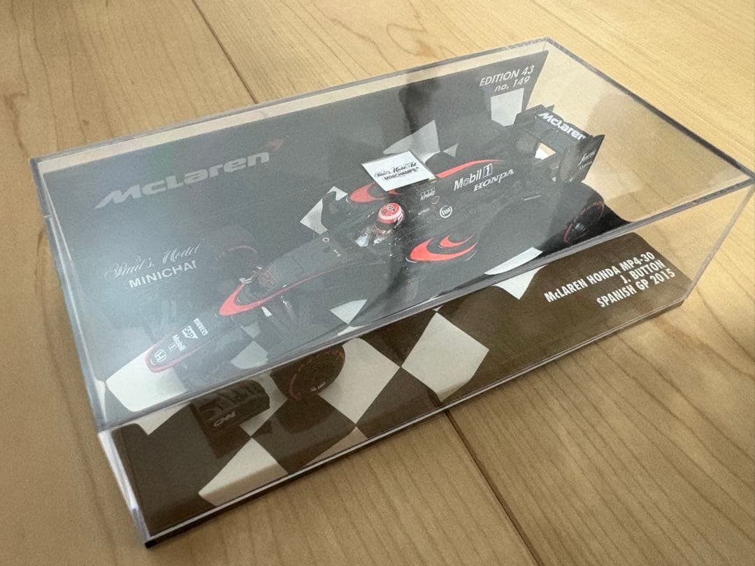 ミニチャンプス 1/43 F1 マクラーレン ホンダ MP4-30 MP4-31
