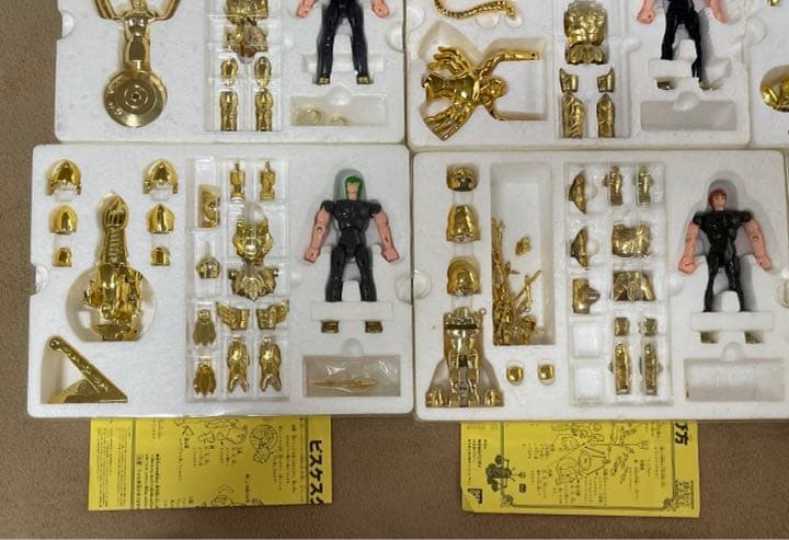 聖闘士星矢 聖衣体系 ゴールドクロス 10体 ゴールドセイント