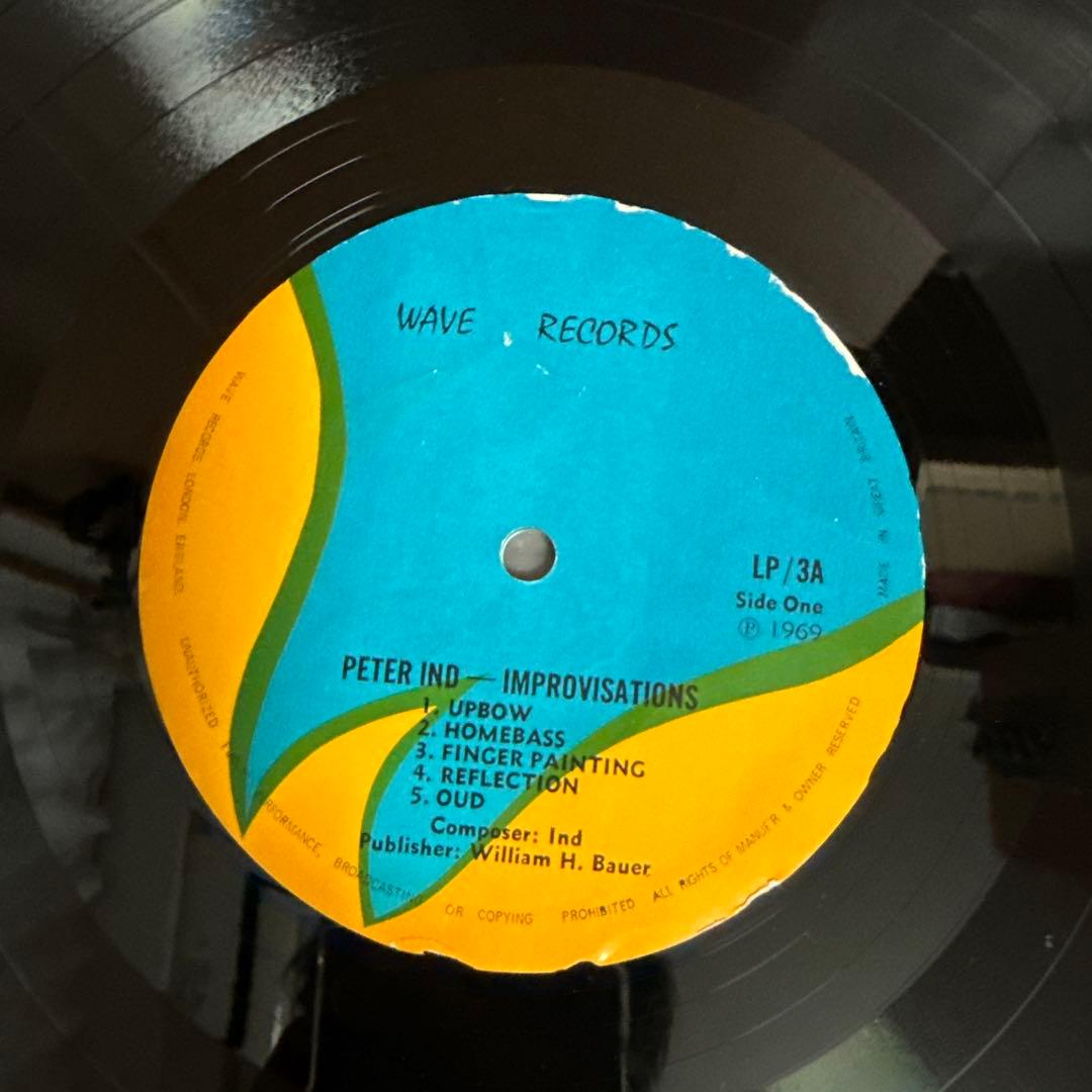 Improvisation ピーターインド レコード レア 希少盤 LP ジャズ