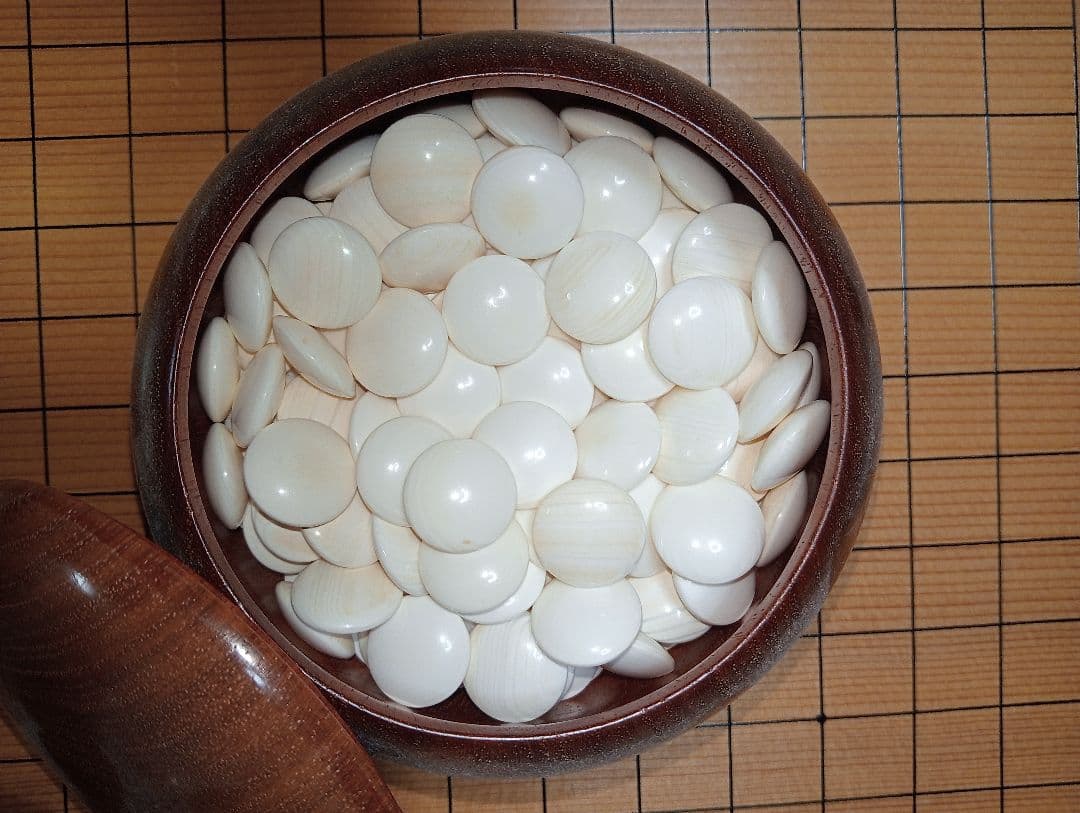 木製囲碁盤 約22cm 碁盤