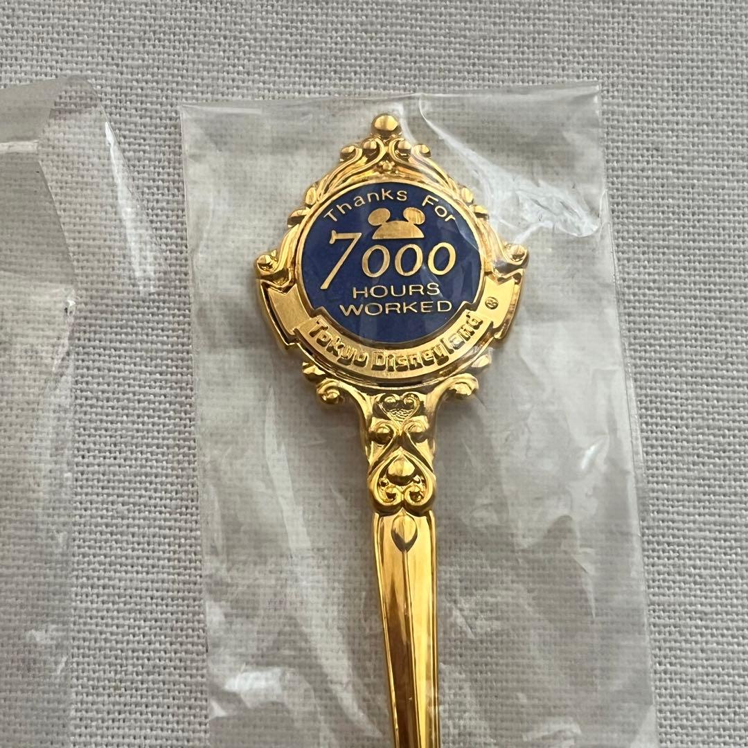 東京ディズニーランド キャスト 勤続記念スプーン 箱付き 非売品