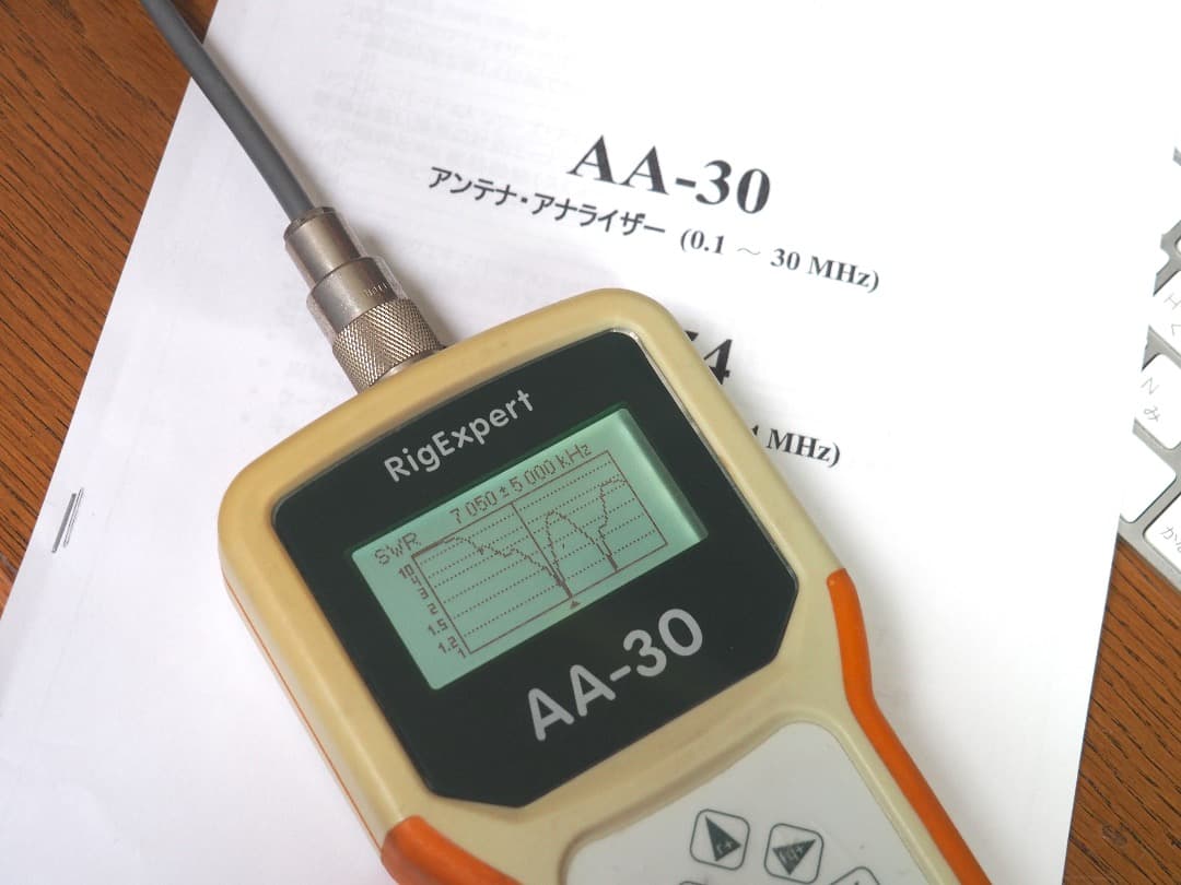 RigExpert AA-30 アンテナアナライザー