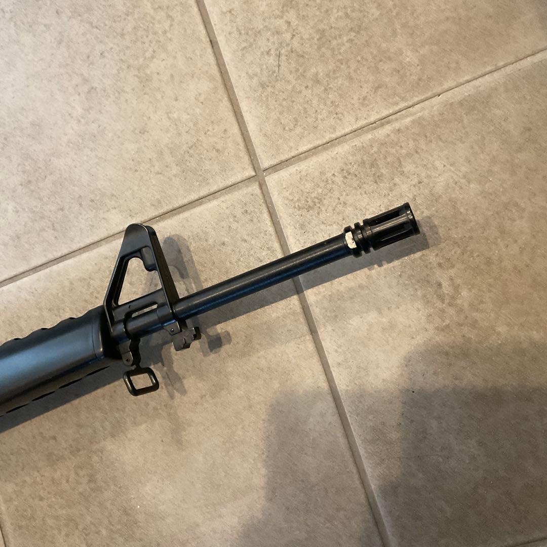 92m/s絶版品東京マルイ純正電動ガンM16A1 メンテ済＋300連マガジン良品