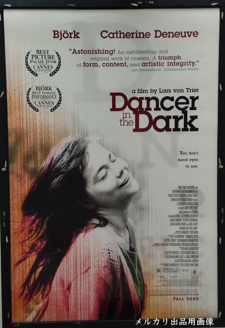 Dancer in the Dark 映画館用ポスター Björk 入手困難DS