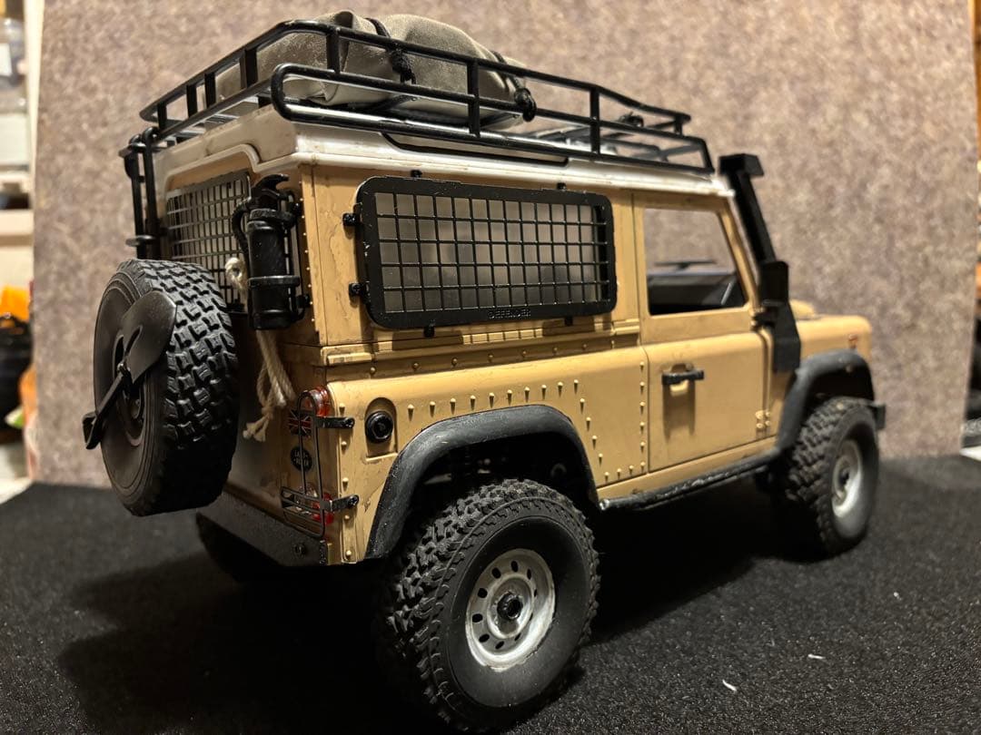 wpl ミニクローラー　ラジコン　MN90ディフェンダーD90