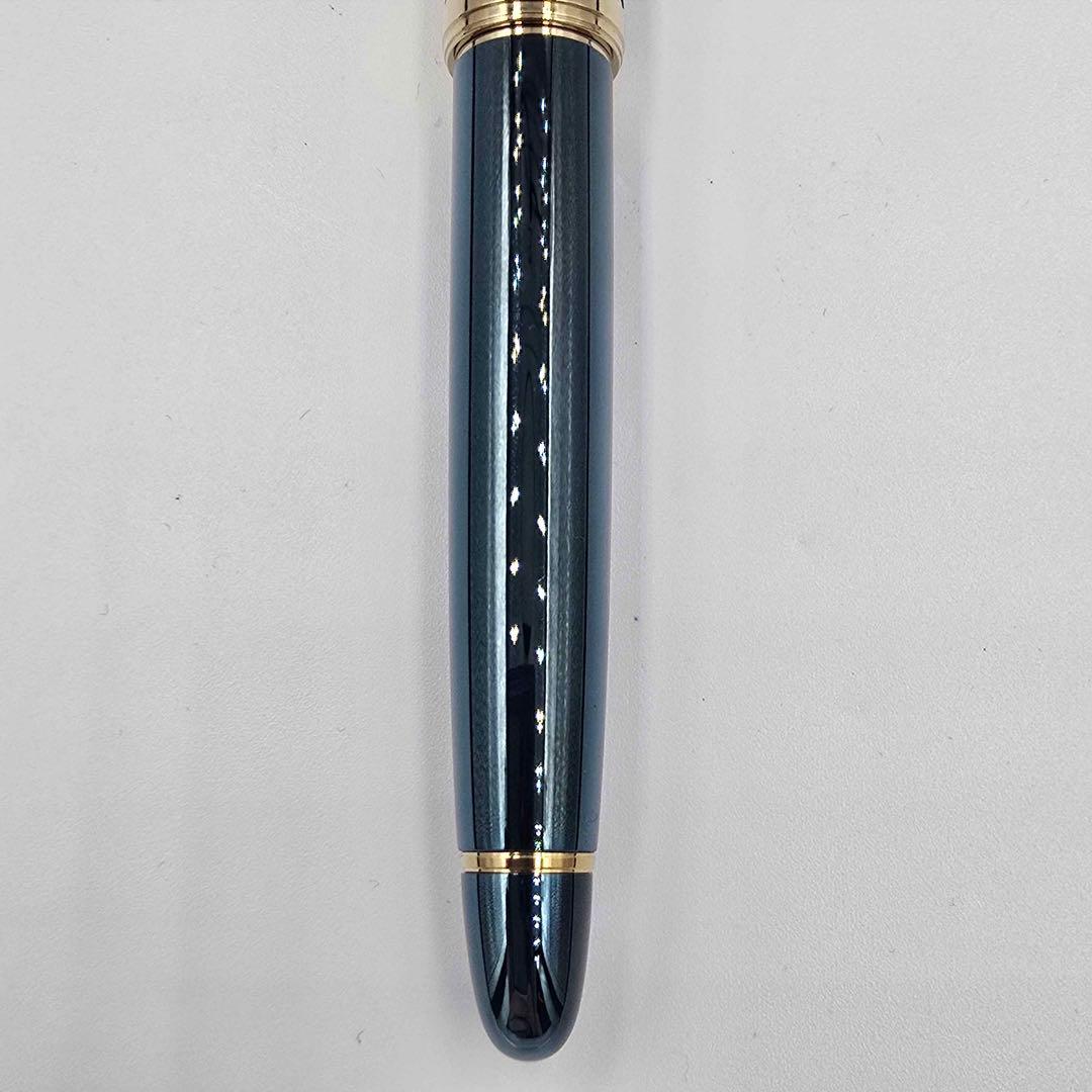 激レア 懸賞品 ThePeace Designブルーチタン 万年筆 セット18K