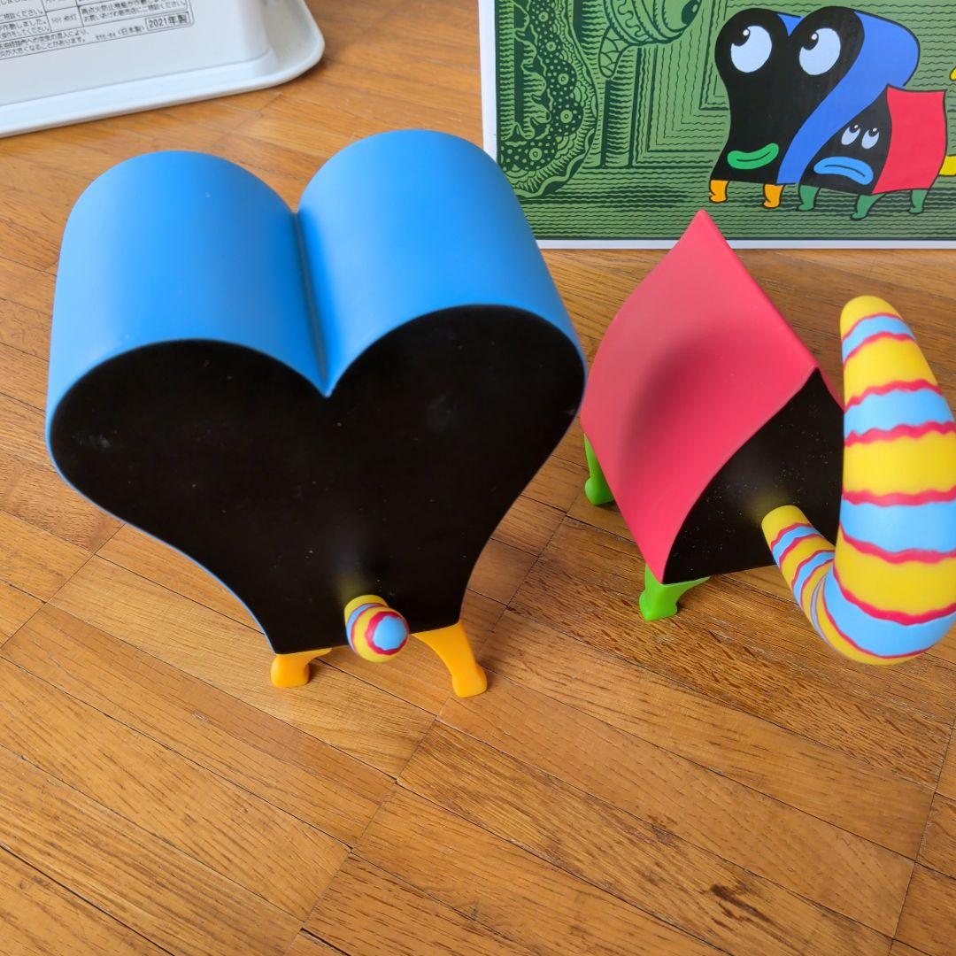 PUPS キャラクターセット（青・赤・黒）