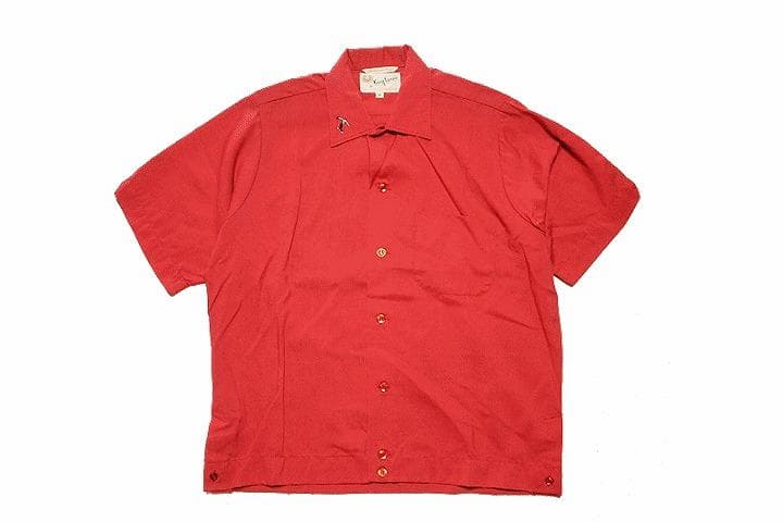 【M】 60's King Louie キングルイ ボウリングシャツ HB46