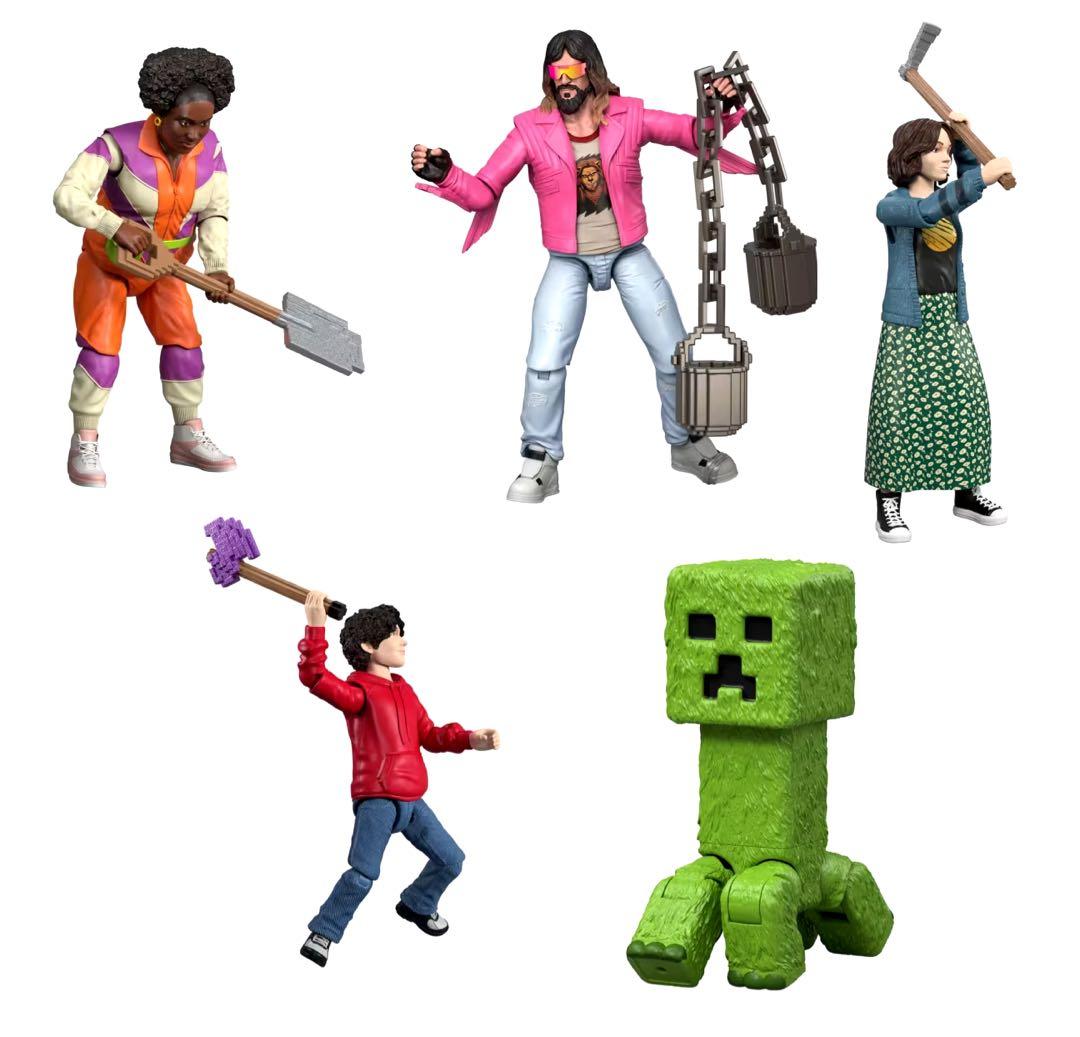 アルティメットムービーパック MINECRAFT MOVIE フィギュア 海外
