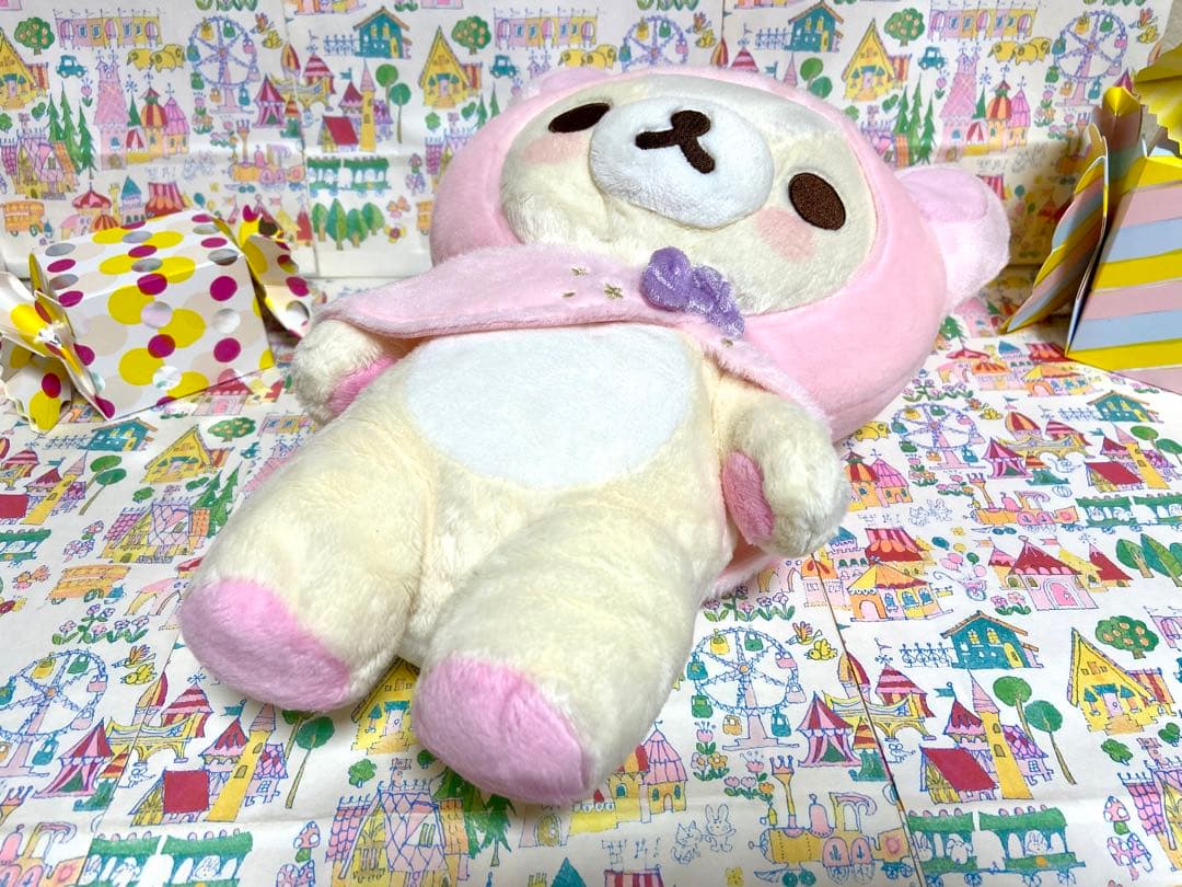 サンエックス コリラックマ ふんわりかわいい夢 うさぎ ぬいぐるみ