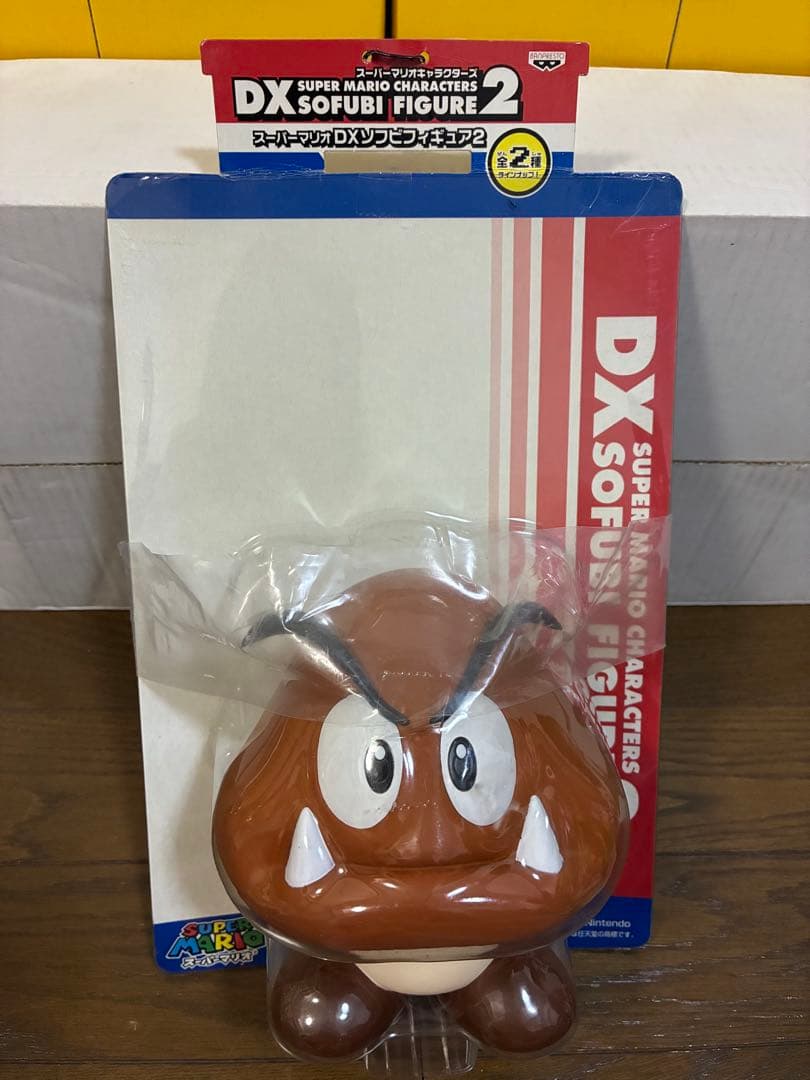 スーパーマリオ DXソフビフィギュア　ギャラクシーGALAXY ルイージクリボー