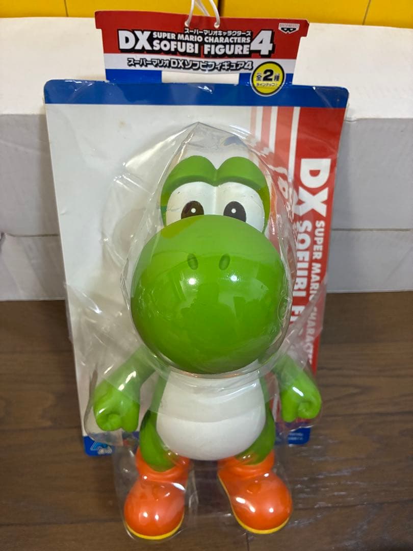 スーパーマリオ DXソフビフィギュア　ギャラクシーGALAXY ルイージクリボー