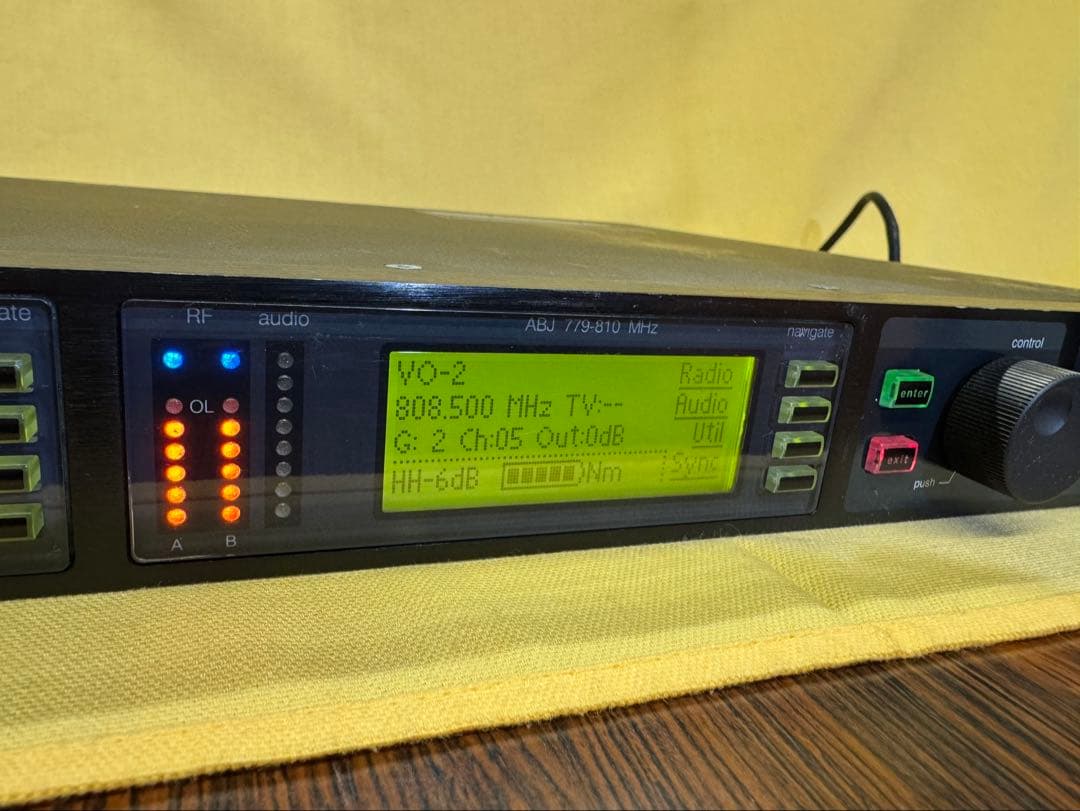 SHURE UR4D-ABJ ワイヤレス受信機