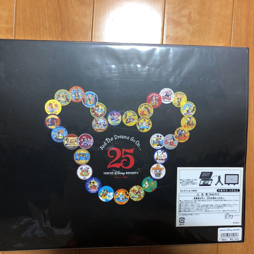 ディズニーランド25周年ミニピンバッジコレクション