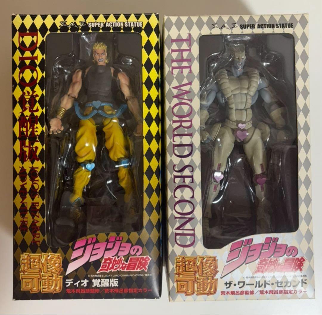 ジョジョの奇妙な冒険 超像可動フィギュア 4体セット&ロゴキカク　ジャンプ