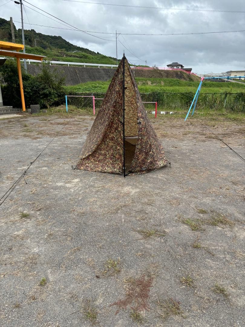 DDタープ　4×4 迷彩