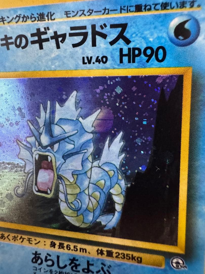 【旧裏】サカキのギャラドス ★ ジム拡張第2弾 闇からの挑戦 モンボホロ あり