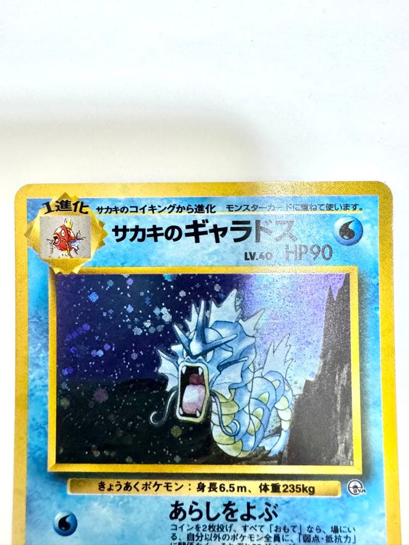 【旧裏】サカキのギャラドス ★ ジム拡張第2弾 闇からの挑戦 モンボホロ あり