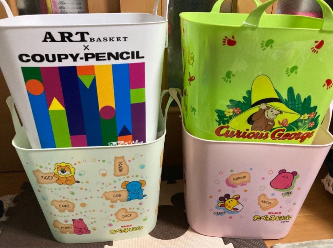 キャラクター収納バスケット スタックストー まとめ売り