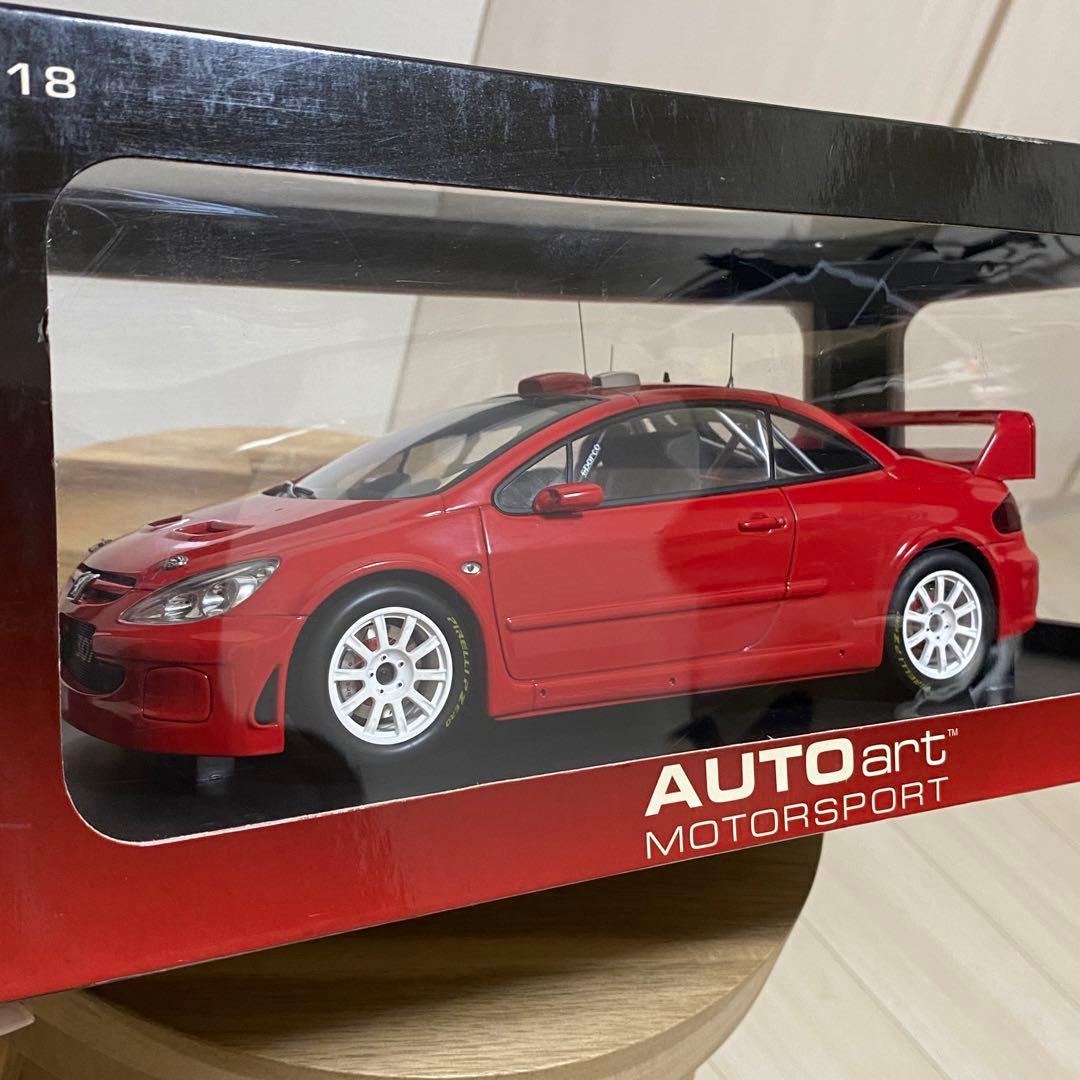 1/18 オートアート プジョー 307 WRC レッド