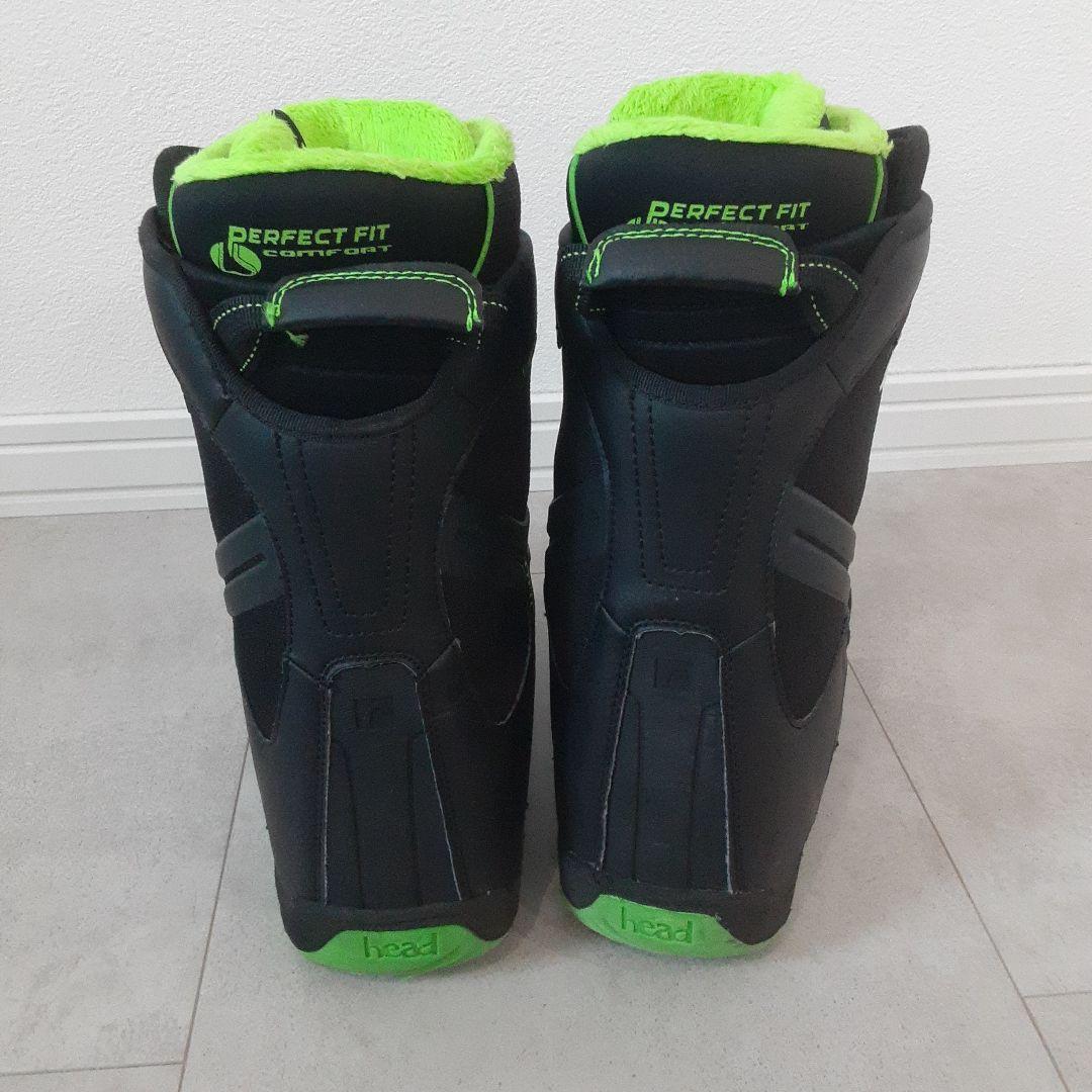 HEAD ヘッド STRIKE BOA スノーボード ブーツ 26cm ボア 黒