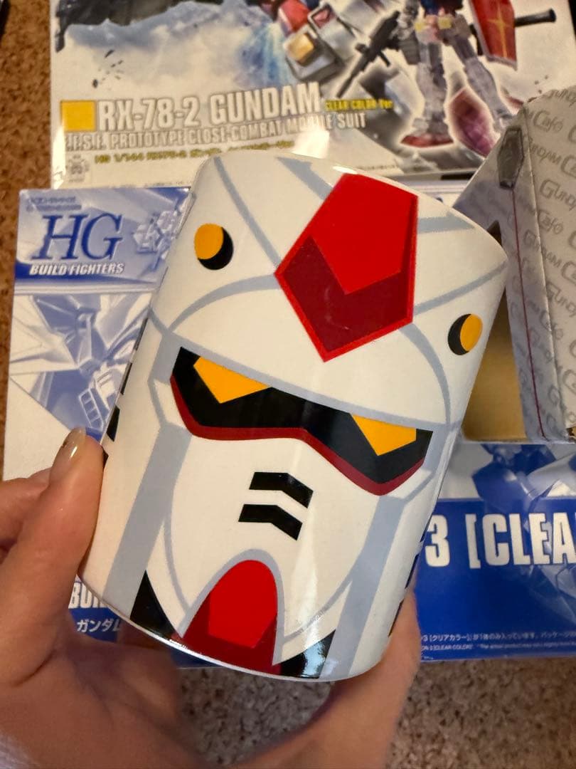 新品　HGBFガンダムトライオン3クリアカラーVer イベント限定　おまけ付