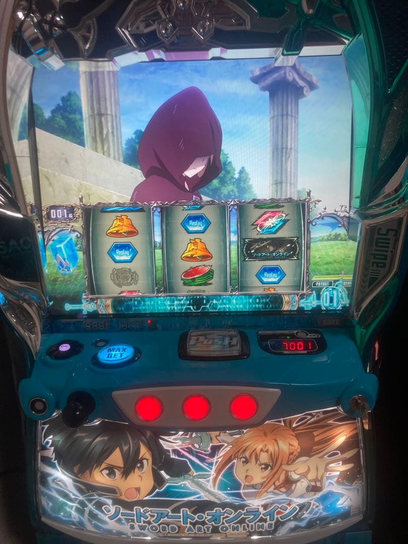デー太郎11付き　ソードアート・オンライン　SAO スマスロ　パチスロ　実機