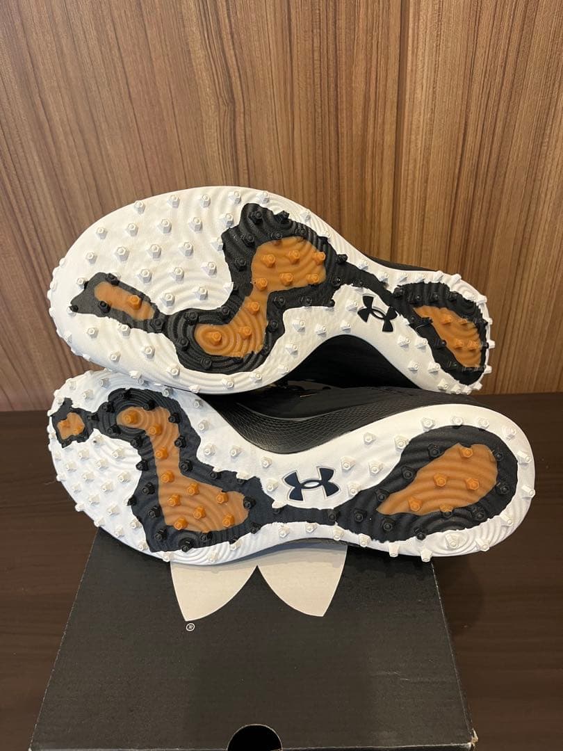 野球UNDER ARMOUR トレーニングシューズ 28cm ブラック
